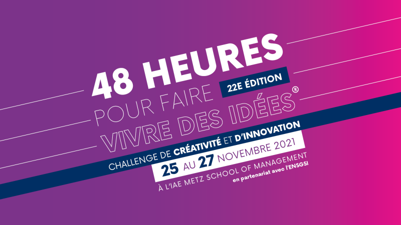 48h pour faire vivre des idées