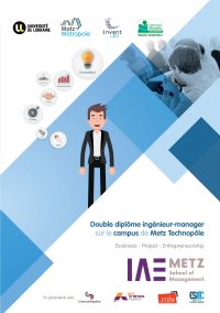 Plaquette M2 Double diplôme Ingénieur Manageur